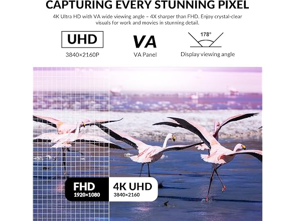 ZZA 32" 4K UHD Curved Monitor