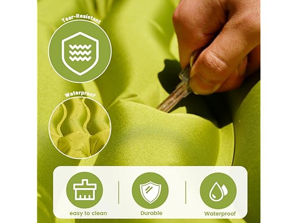 kerrk Camping Sleeping Pad, 5.5" Extra Thick