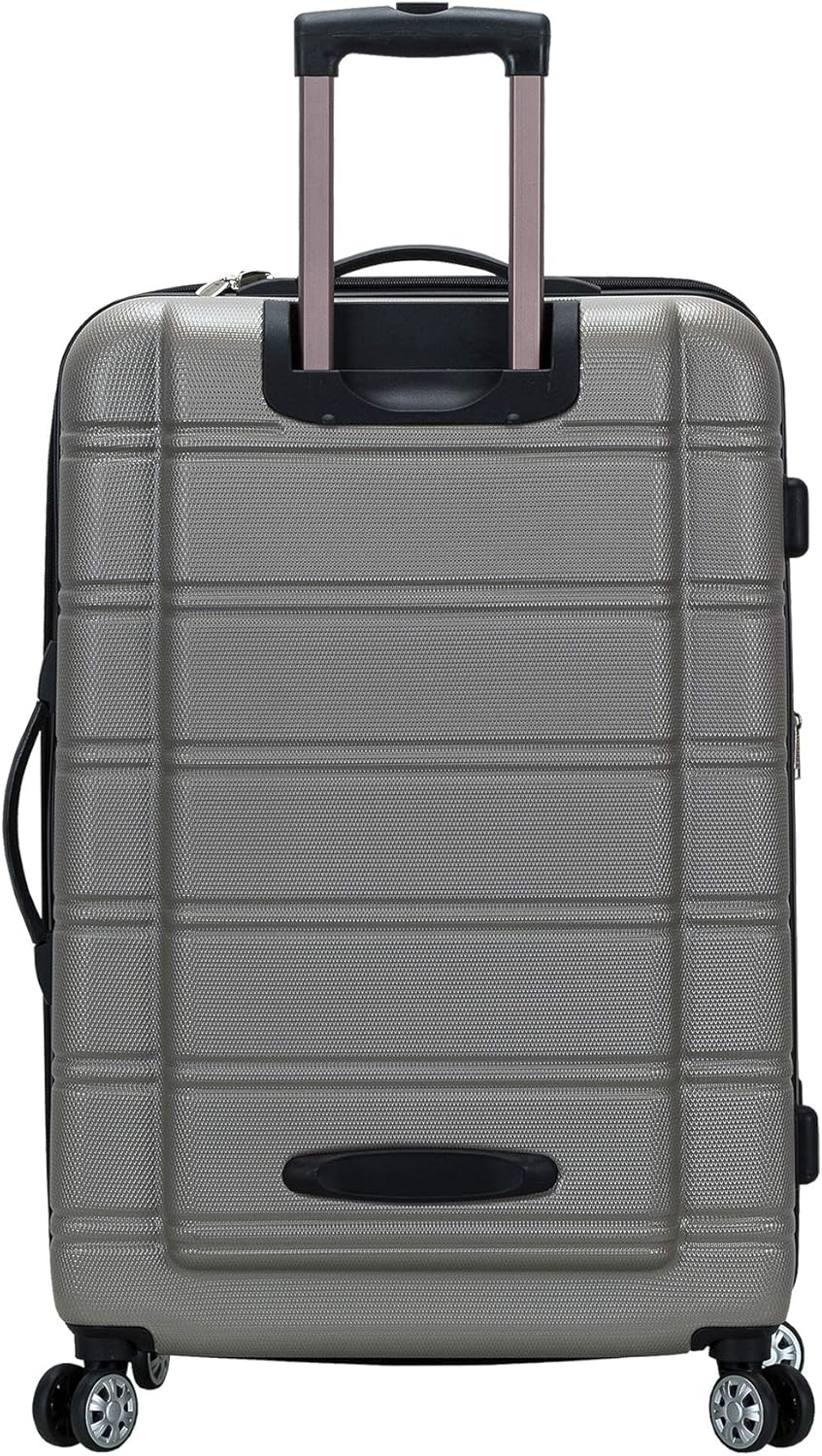Rockland Melbourne Hardside Expandable Luggage Set, Silver - Gallery 10