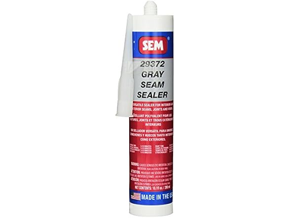 SEM 29372 Gray Seam Sealer - 10.1 fl. oz