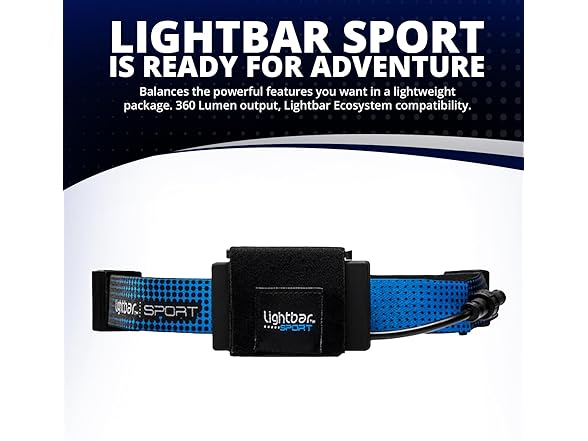 LIGHTBAR Sport | LED Headlamp