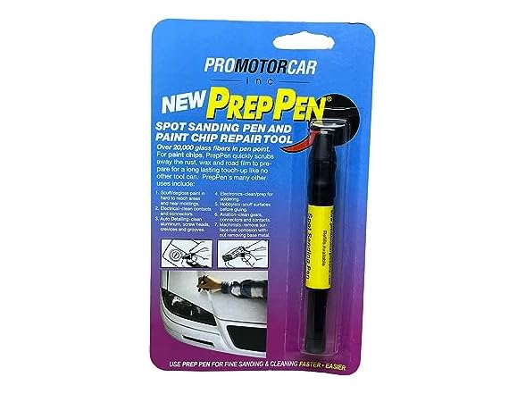 Spot Sanding Pen and Paint Chip Repair Tool