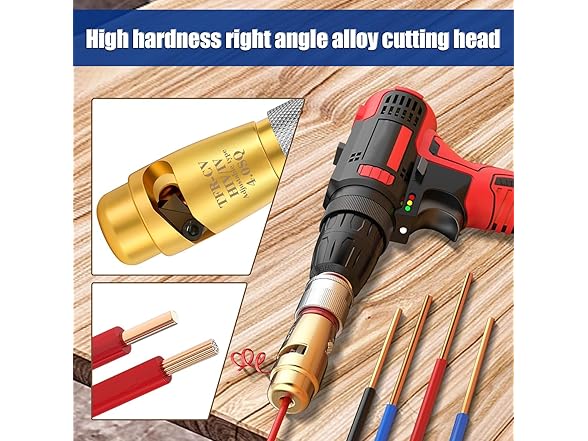 hanachi Wire Stripper for Drill,Wire Stripping