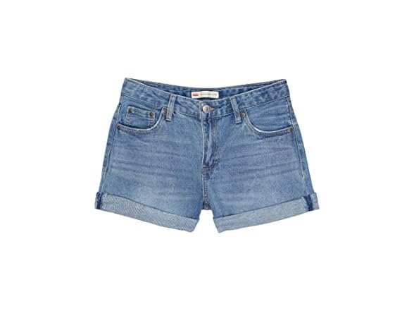 Levis Girls Girlfriend Fit Shorts
