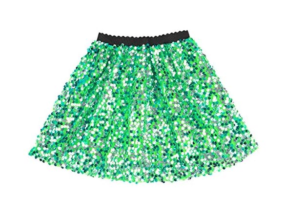 Flofallzique (7 Years) Short Mini Sequin Skirt