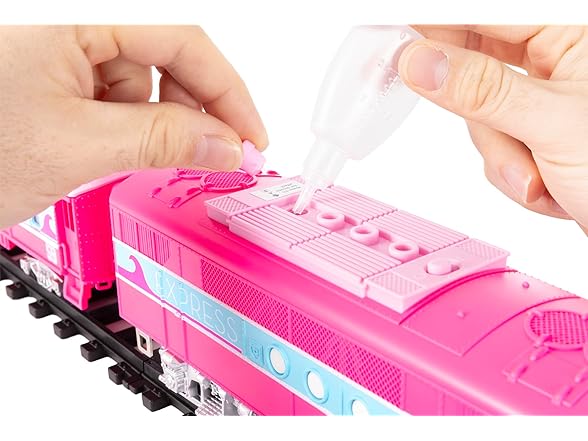 Mattel Barbie Battery Gauge Toy Train Set with Remote