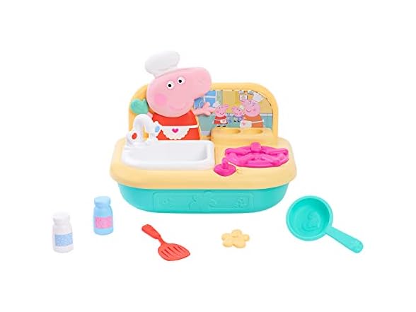 Peppa Pig Cooking Fun Tabletop Kitchen, Kids Toys for Ages 3 Up by Just Play