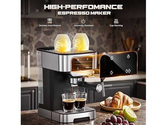 LERTIN Espresso Machine 20 Bar