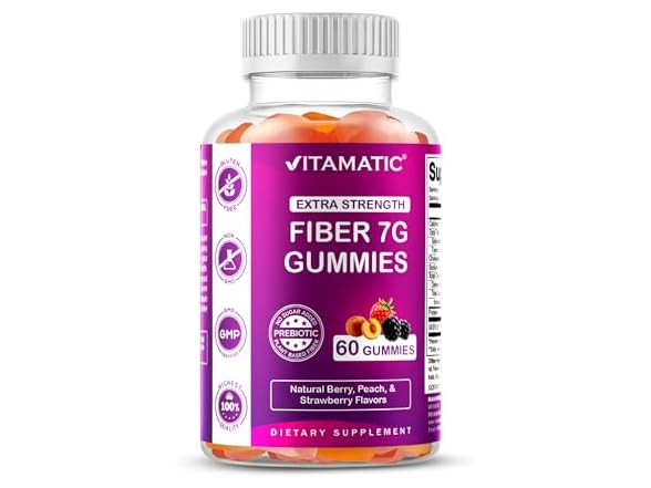 Vitamatic Vitamatic Fiber Gummies 60ct