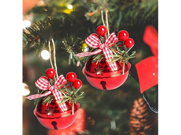 Tandarui 18 Pcs Christmas Bells, Jingle Bells