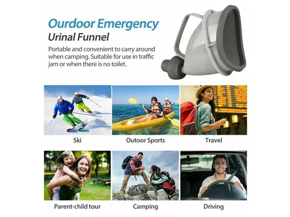2-Pack Urinal Device for Travel
