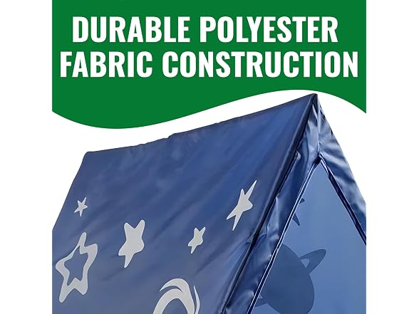 Fun Express 45" x 40" Glow-in-The-Dark Outer Space Polyester Sleepover Tent