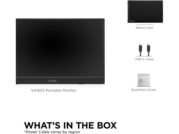 ViewSonic VA1653-S ViewSonic VA1653 IPS Portable Monitor