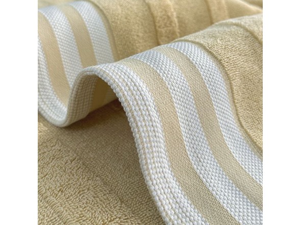 6-Piece Jacquard Stripe Kyoto Towel Set