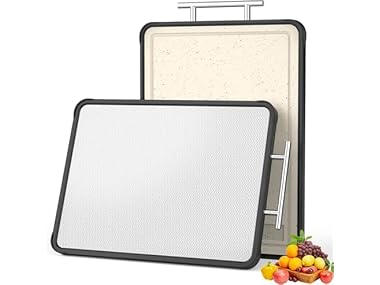 $14.99, Was $29.99, 50% Off! Faryuan Stainless Steel Cutting Board dealfomo