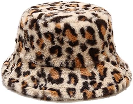 Women's Faux Fur Fuzzy Bucket Hat