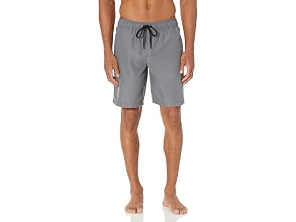 AE Mens 9in QuickDry Swim Trunk (Olive)