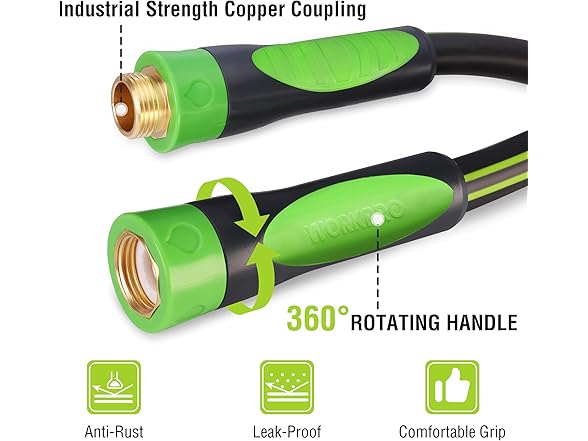 WORKPRO Garden Hose 5/8 in.x 100ft Pink