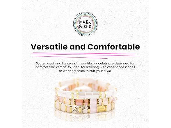 Mack Rex Tila Bead Stack