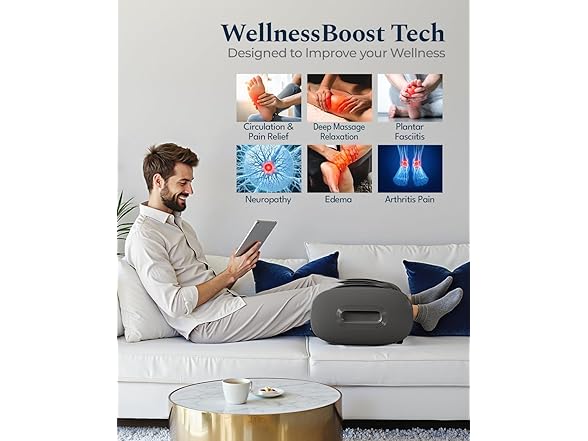 Foot Massager with Heat & Ice Therapy