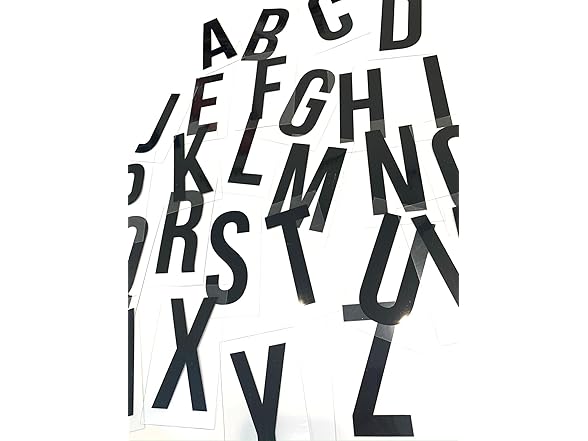 TWELVE TIMBERS 5 INCH Marquee Letters