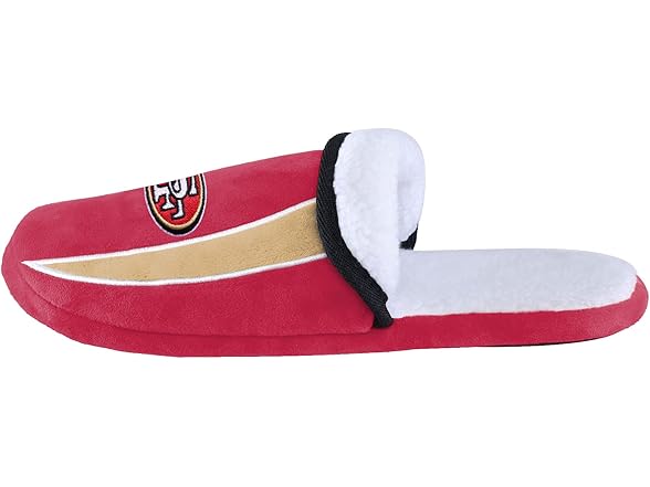 SAN FRANCISCO 49ERS Sherpa Slide Slippers (13-14)