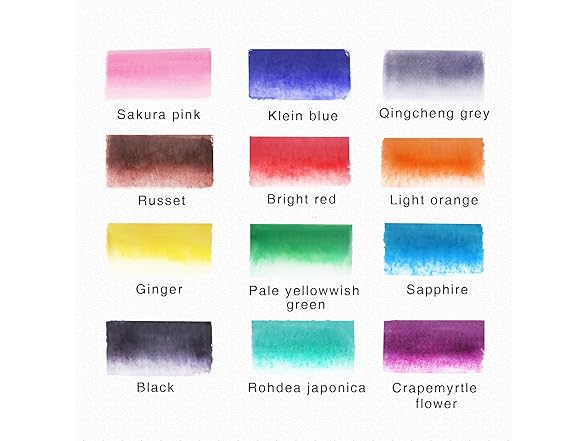 TOSHARE Dual Tip Watercoloer Makers