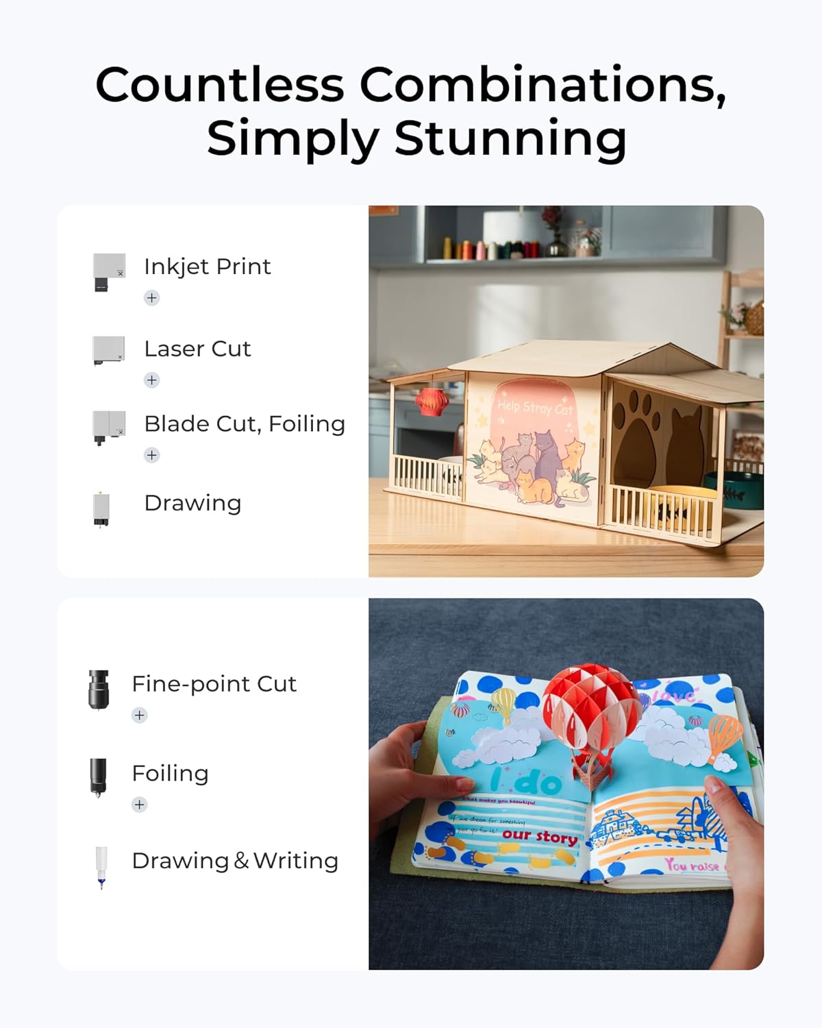 xTool RP1030681 M1 Ultra 10W Laser Engraver Rotar - Gallery 9