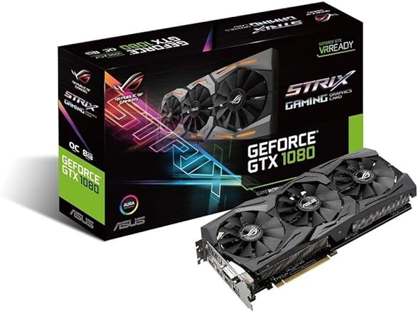 ASUS GeForce GTX 1080 8GB ROG Strix Graphics Card