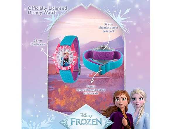 Disney Frozen Watch For Kids - Elsa Anna