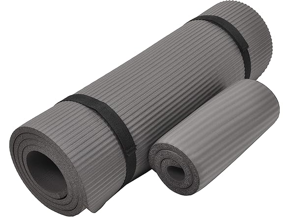 Fitvids 1/2-Inch Mat, Knee Pad, Blocks