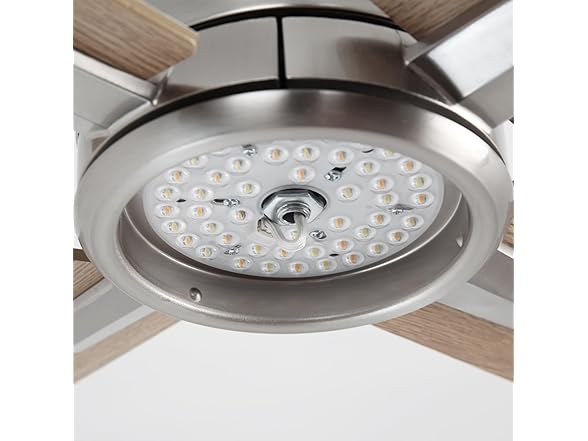 Parrot Uncle F6363SN110V 48" Ceiling Fan w/ Light