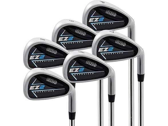Izzo Golf EZ2 14 Piece Mens Right Hand Golf Club Set