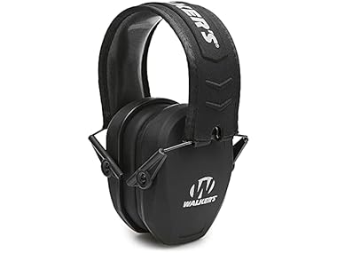$11.99, Was $29.99, 60% Off! Walker's Razor Slim Passive Earmuff - Black dealfomo