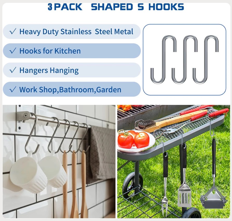 17" Stainless Steel Grill Brush and Scraper Bristle Free - Gallery 12