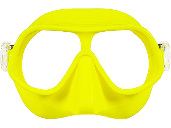 SCUBAPRO Steel Comp Freediving Mask, Yellow