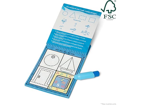 Melissa & Doug On The Go Water Wow! Colors, Shapes