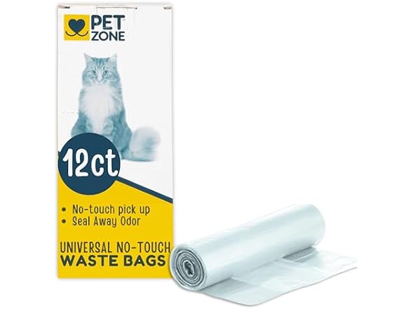 Pet Zone Universal No-Touch Cat Litter Bags