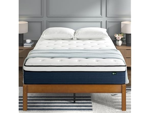 ZINUS 12" Comfort Support Hybrid Mattress