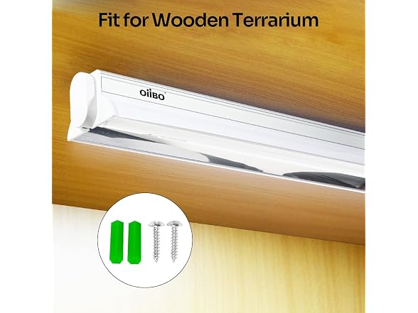 T5 HO Reptile Light Fixture UVB Lighting Combo Kit