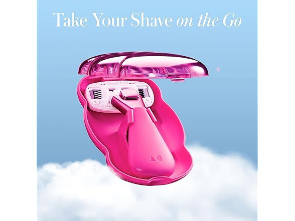 Athena Club Women's Mini Travel Razor Shave Kit