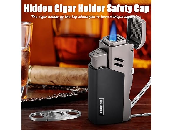 All in One Windproof Lighter
