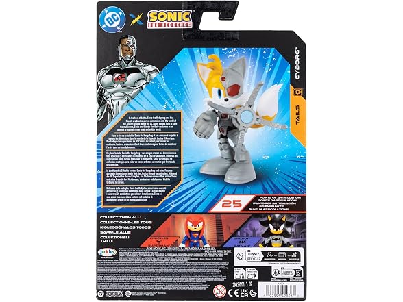 DC X Sonic Collectable Action Figures