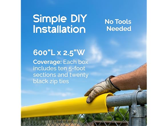 Fenpro Premium Fence Topper - 50 Ft