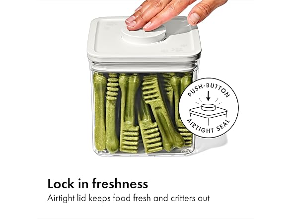 OXO Pet POP Container with Scoop 6.0 Qt/5.7