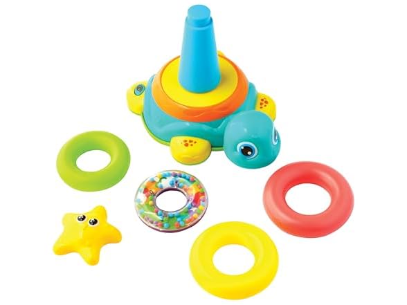 Kidoozie Bump Around Stacking Turtle