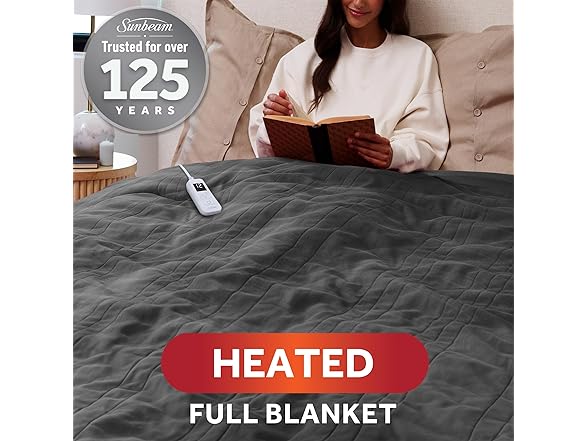 Sunbeam Royal Ultra Heated Blanket Full