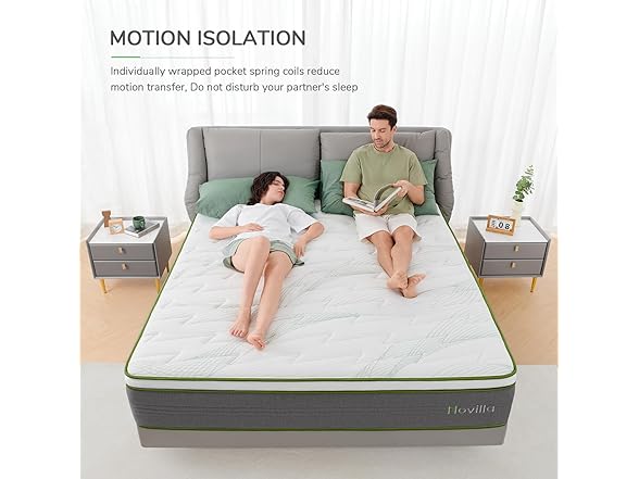 Novilla Queen 12" Gel Memory Foam Mattress
