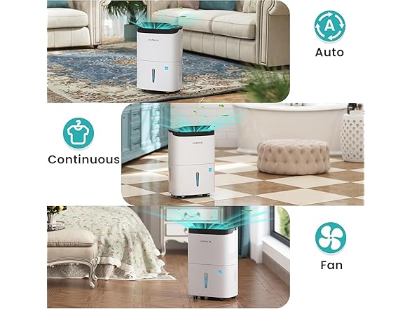 80-Pint Energy Star Dehumidifier w/ Drain