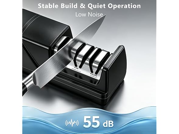 Leifod 3-Stage Knife Sharpener
